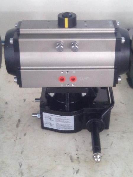 AT210  Aluminum Alloy  Pneumatic  Actuator Control For Valves