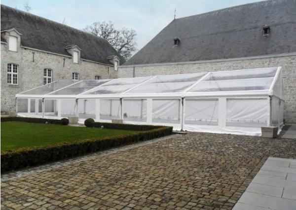 Wedding Banquet Clear Waterproof Clear Span Structure Tents For 1000 people Party