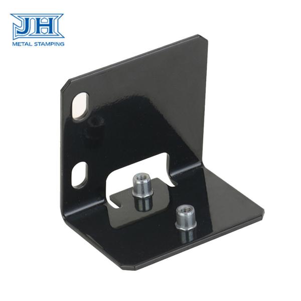 Laser Cutting Machine Components Black Metal Stamping For Refrigeration Equipment