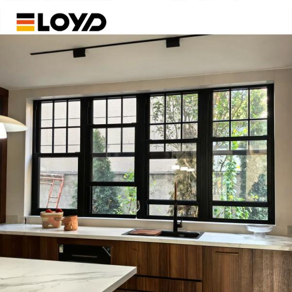 Secure Double Single Hung Window with Multi-Point Locking System