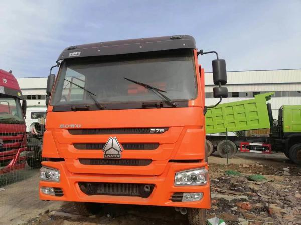 1 año Servicio post-venta HOWO camión de remate Sinotruk 371HP camiones de basura 6X4 de trabajo pesado