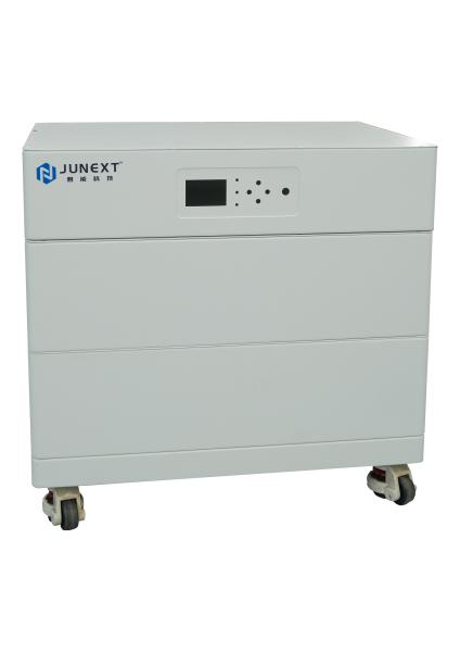 Batería de litio LiFePO4 de 48v para almacén, de pie en el suelo, con carga de 25kWh y potencia de 20kW, paquete de baterías de iones de litio