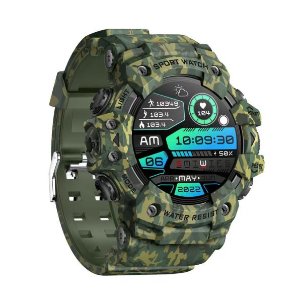 IP68 Waterproof Bluetooth Watch With Multi Sports Mode For IOS And Android