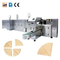 O CE de aço de Sugar Cone Production Line Stainless do biscoito da bolacha alistou