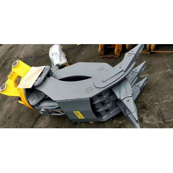 manufacture price 5 ton finger log heavy finger hydraulic grapple saw slasher attachment rotating