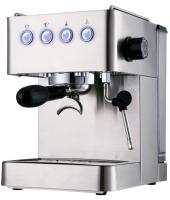 Botão profissional semiautomático de Digitas do aquecedor do copo da máquina do café da bomba do ulka 15bar tanque de 1,7 litros para o uso do escritório