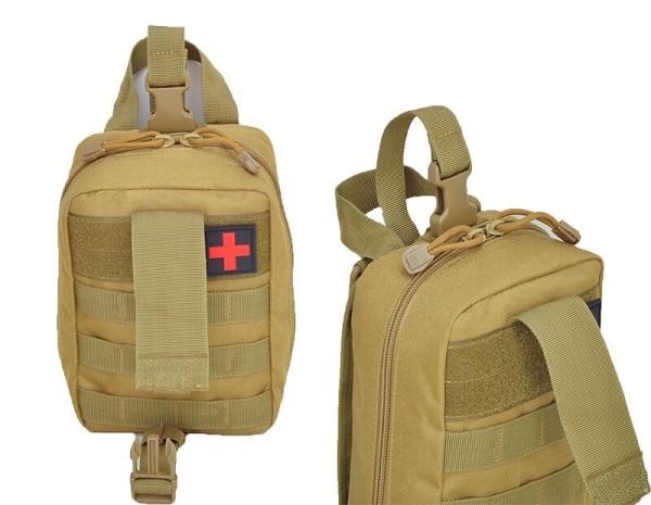 Primeiros socorros táticos médicos Kit Molle With Tourniquet EMT Bag Supplies Hunting 250pcs