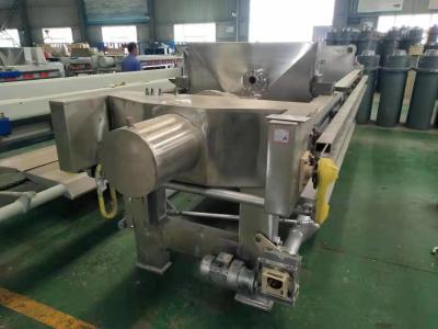 deslocamento de aço inoxidável da placa da imprensa de filtro 316L auto hidráulico