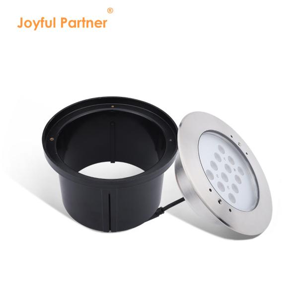 Swimming Pool Water Light IP68 Waterproof Stainless Steel 316 Recessed 12W With DMX Control