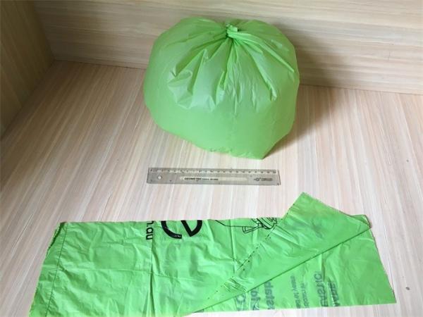 Biodegradable Compostable Plastic Bin Bags Customized Logo