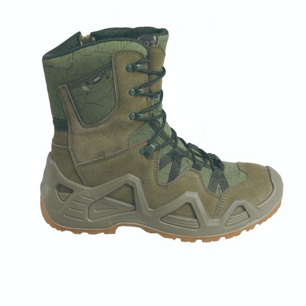 Mid Calf Combat Boots With Durable PUPU Outsole For Outdoor Adventures
