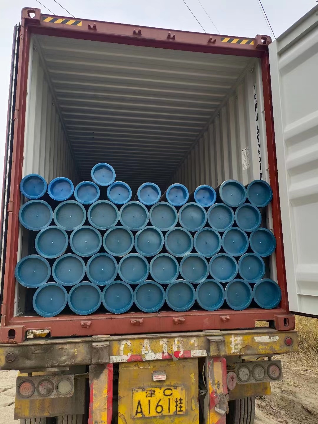 Iso A53 A106 Gr B Cs Бесшовные трубы, горячо прокатаные