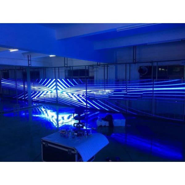 P3.91 93 Transparent Glass LED Display For Jewelry Shop