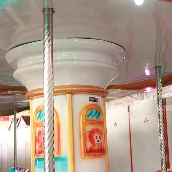 6 игроков Carousel парка атракционов едет монетка привелись в действие машину видеоигры детей