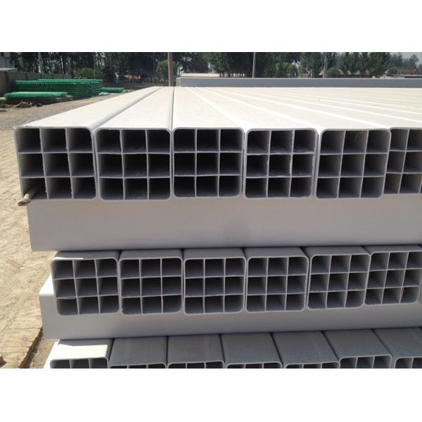 Punto de valla de PVC de PVC blanco personalizado para su proyecto de construcción