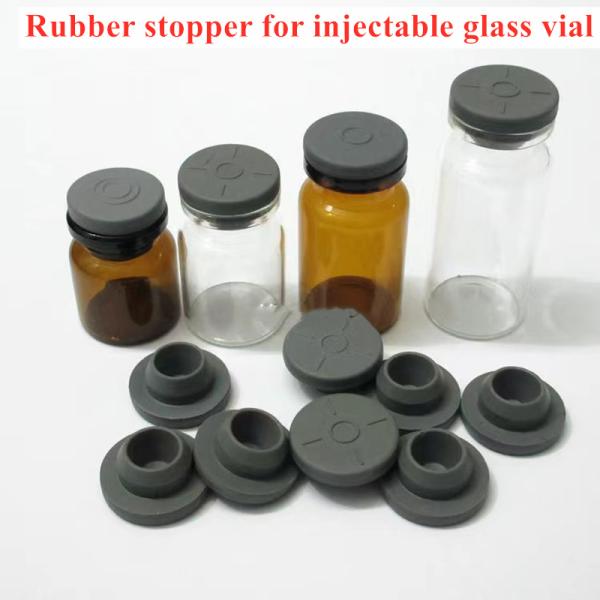 Lyophilization Glass Vial Stopper 13mm 20mm Butyl Rubber Stopper