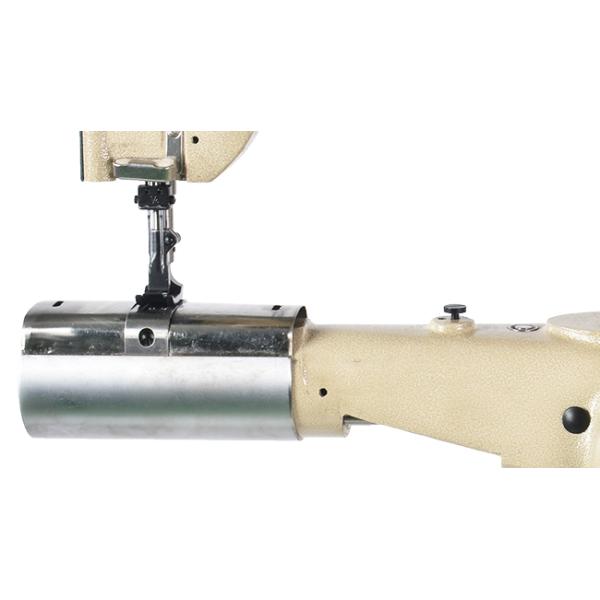 28mm Large Bobbin 220V Genuine Leather Double Needle Sewing Machine