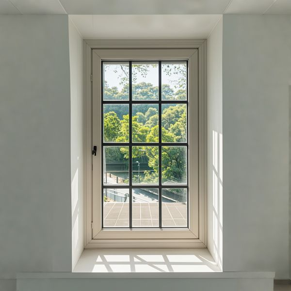 Modern French Style Aluminum Alloy Frame Stainless Steel Screen Waterproof Soundproof Windows for Kitchen Living Room Use