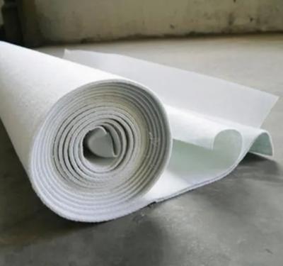 Anti Clogging 700g Polypropylene Non Woven Geotextile For Railway Base Strengthening