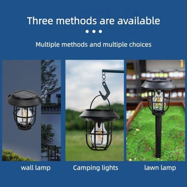 LED Solar Lawn Light With IP65 Waterproof Motion Sensor for Outdoor Garden