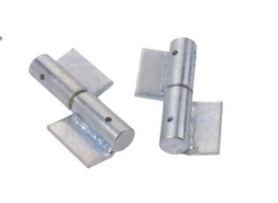 Silvery Decorative Wardrobe Hinges , Wardrobe Furniture Fittings ZP Finished
