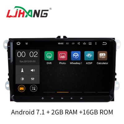 Multipoint Touch Screen Car Volkswagen DVD Player With MP3 MP4 DVR AUX