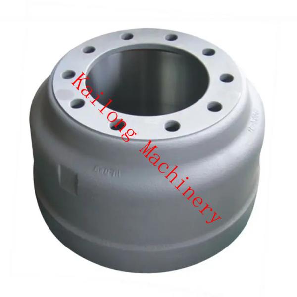 Arrabio negro de los recambios del automóvil de los tambores de freno del remolque del camión TS16949