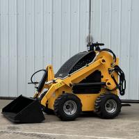 200kg 300 kilogrammes de diesel de 380kg Mini Skid Steer Loader Crawler