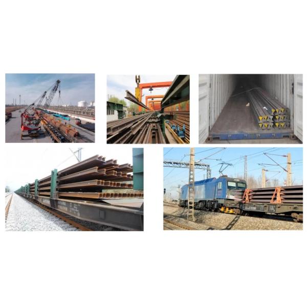 Chinese Standard 15kg Light Steel Railway Road Construction Track Railway Steel Rail