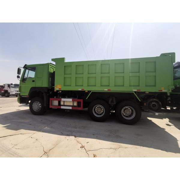 Sinotruk HOWO 371 Mining Dump Trucks Specifications for Front Axle 9tons Loading Capacity
