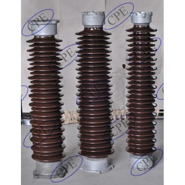 High Voltage Post Ceramic Electrical Porcelain Power Line Insulators 132kv