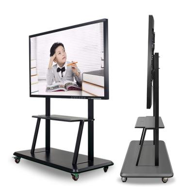 Soutien scolaire en ligne de Digital d'écran interactif fixé au mur du tableau blanc TV affichage à cristaux liquides de 110 pouces