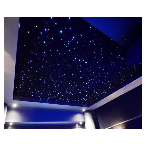 0.75mm PMMA Random Star Fiber Optic Lights Star Ceiling Panels For Home Cinema