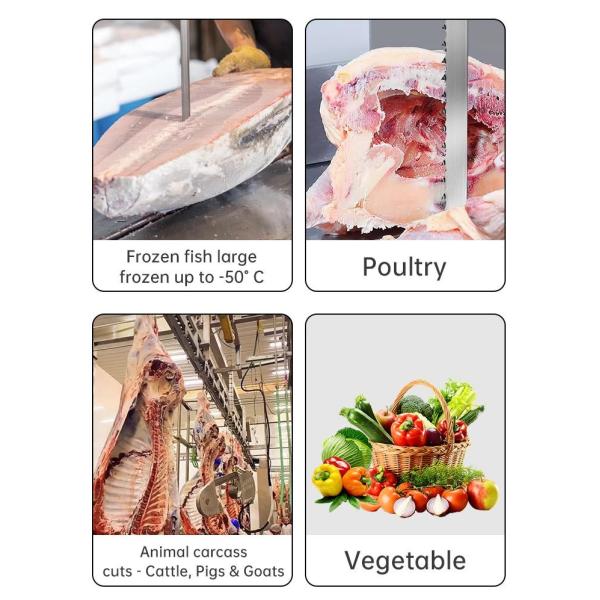 Stainless Steel 200x70x3mm Food Processing Blades 3mm Thick Vegetable Cutting Machine
