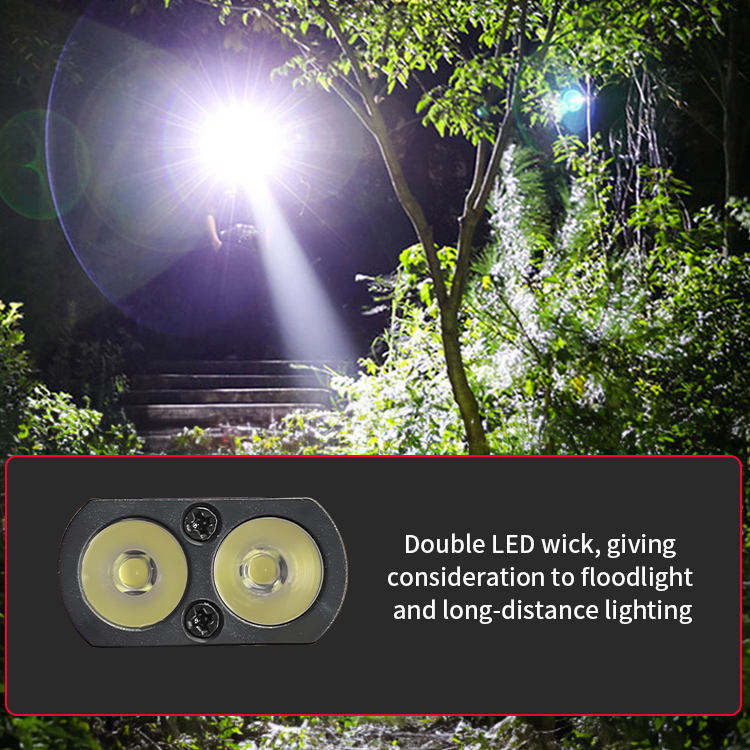 Ultra-thin Flashlight with Buzzer, USB Rechargeable Working Lamp, Magnetic Attachment, COB LED Portable EDC Flashlight