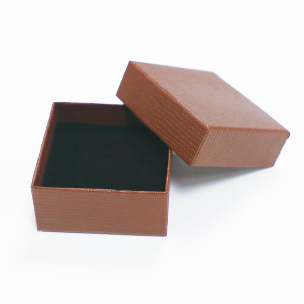 CE Hot Stamping 6*6 Cm Microfiber Cloth Jewelry Boxes