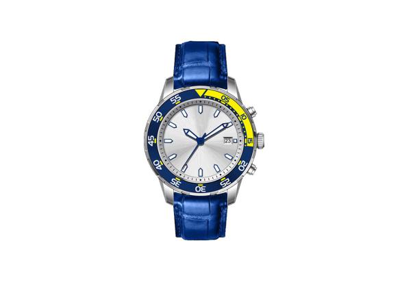Quartz Interchangeable Strap Waterproof Wrist Watch Stainless Steel Back Cover