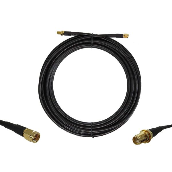 SMA Мужчина RG 58 кабельные разъемы RF Коаксиальный кабель для 50 Ом импеданс и 11,5 г веса