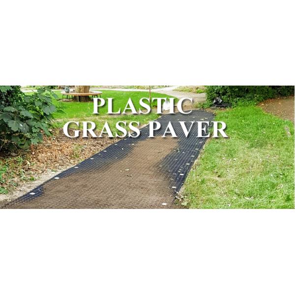 HDPE Plastic Protection Parking Lots Material Plastic Grass Paver for Origin Type