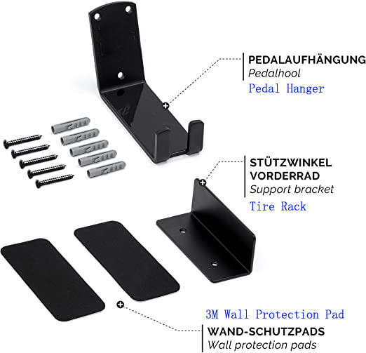 Безопасная подвеска педали велосипеда для электронных велосипедов и дорожных велосипедов MTB Чёрный стальной материал