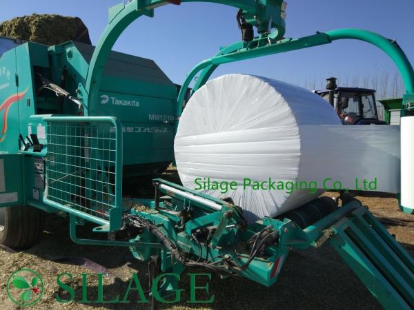 White Color 500mm Silage Film for Round Bales of Silage