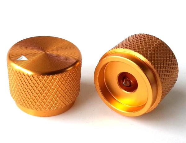 20x15.5mm Aluminium AMP volume potentiometer Knob 6.0mm hole
