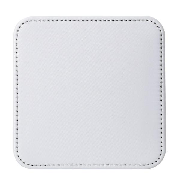 Printable Sublimation Blank Leather Coaster For Sublimation Heat Transfer Printing