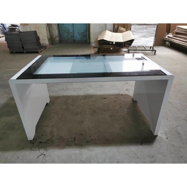 All In One Multimedia Touch Screen Computer Table For Restaurant / Coffee Shop