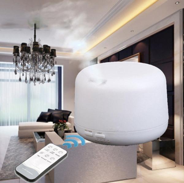 300ml Ultrasonic Aroma Mist Diffuser With Soothing LED Mood Light 135 * 135 * 110mm
