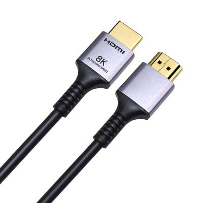 Aluminum Alloy 0.5m 1m 1.5m 2m 2.5m 3m 48gbps 8k Hdmi  Cable For Laptop
