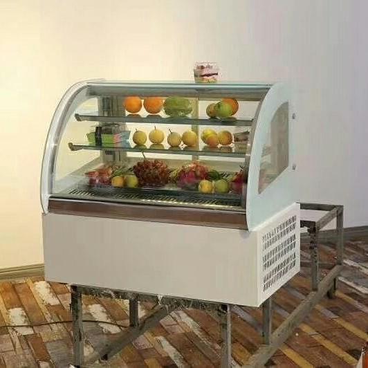 Arc Countertop Glass Cake Display Cabinet Small 180L 6 Cu Ft