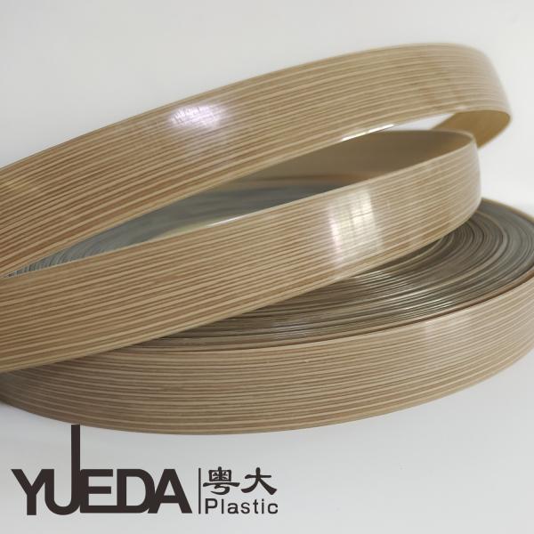 Stylish High Gloss Furniture Edgebanding PVC Edge Banding Strip Environmentally Friendly