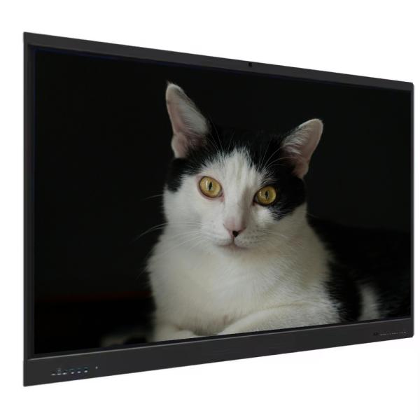 Panel plano interactivo 4K de 98 pulgadas Android 14 8+128gb Pantalla táctil inteligente digital Android OPS Soporte móvil opcional para aulas y reuniones