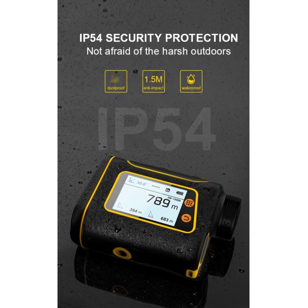 1000m Laser Rangefinder Rechargeable Class 1 Monocular Customizable Golf Rangefinder